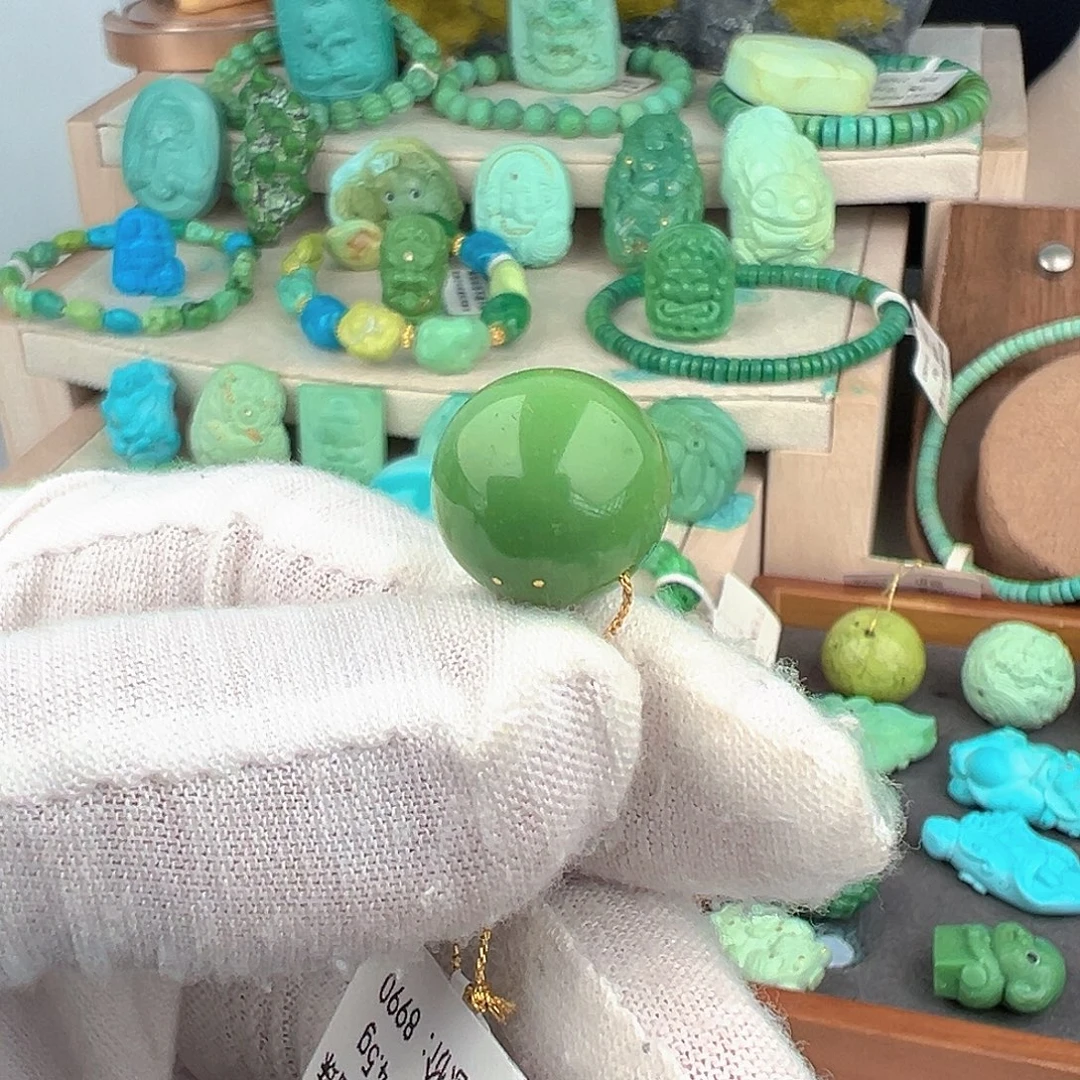 绿松石未镶嵌主播夏