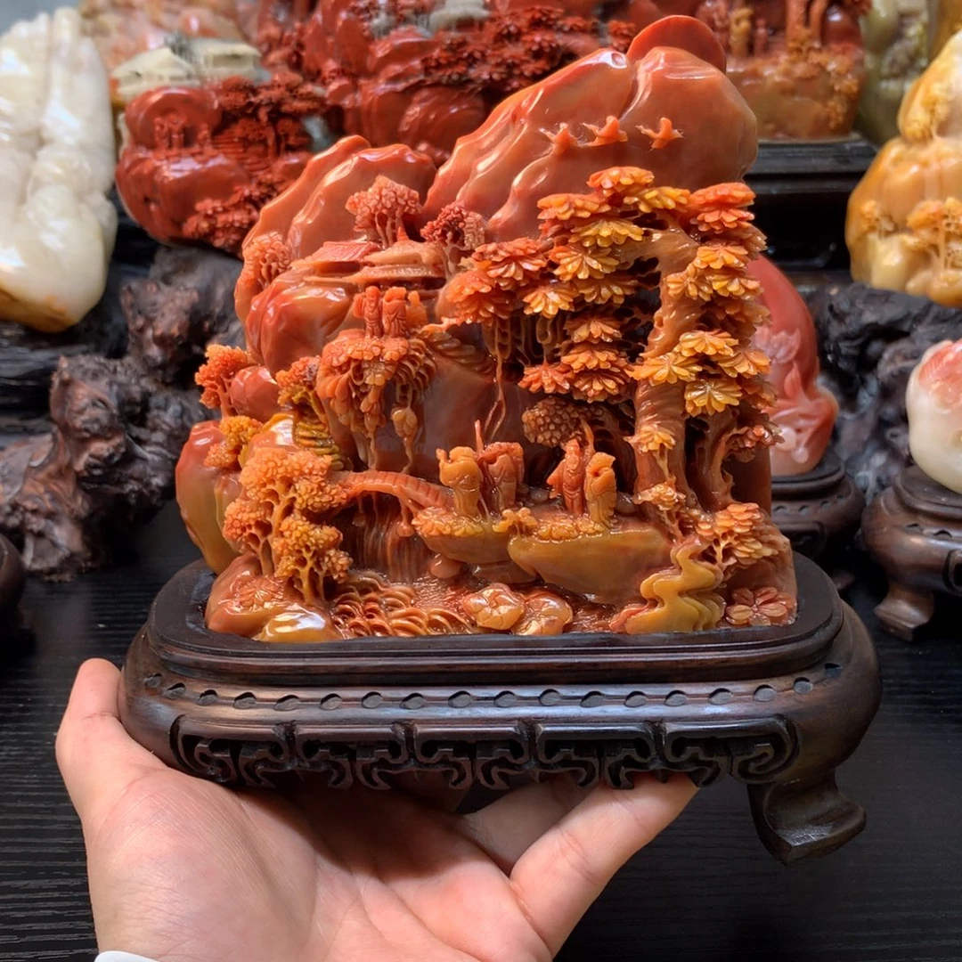 *****寿山石寿山石摆件