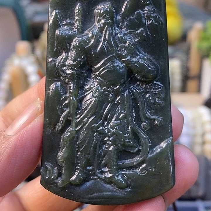 和田玉（糖玉）未镶嵌挂件