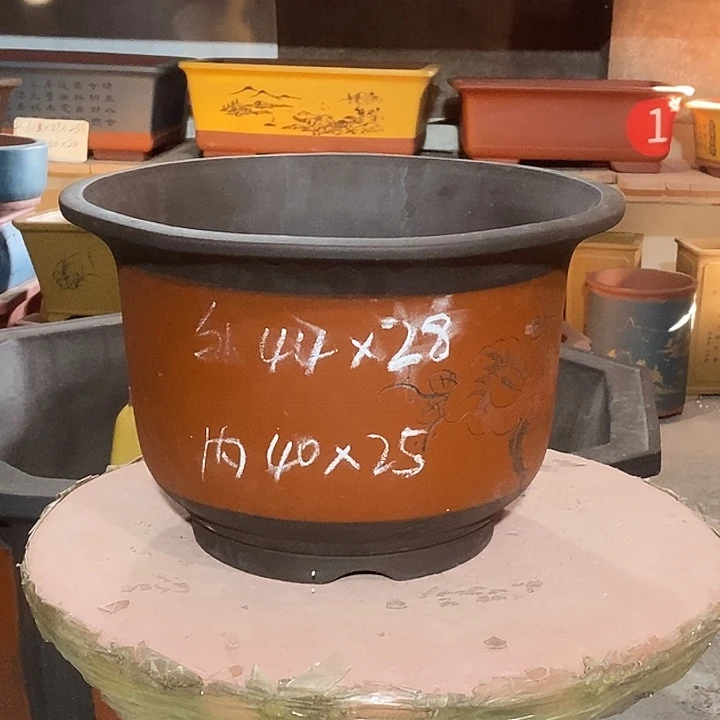 紫砂花盆花盆包邮