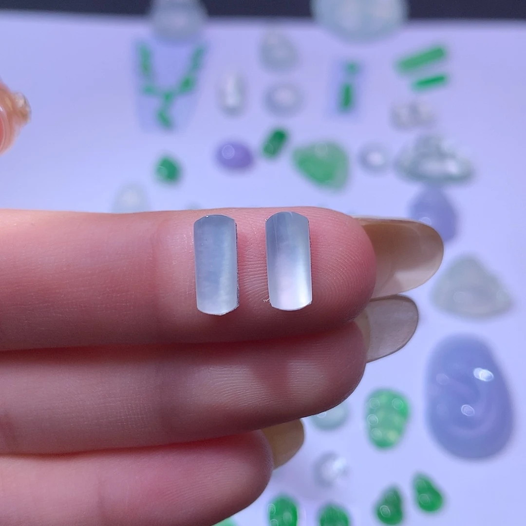 翡翠挂件未镶嵌无事牌一套