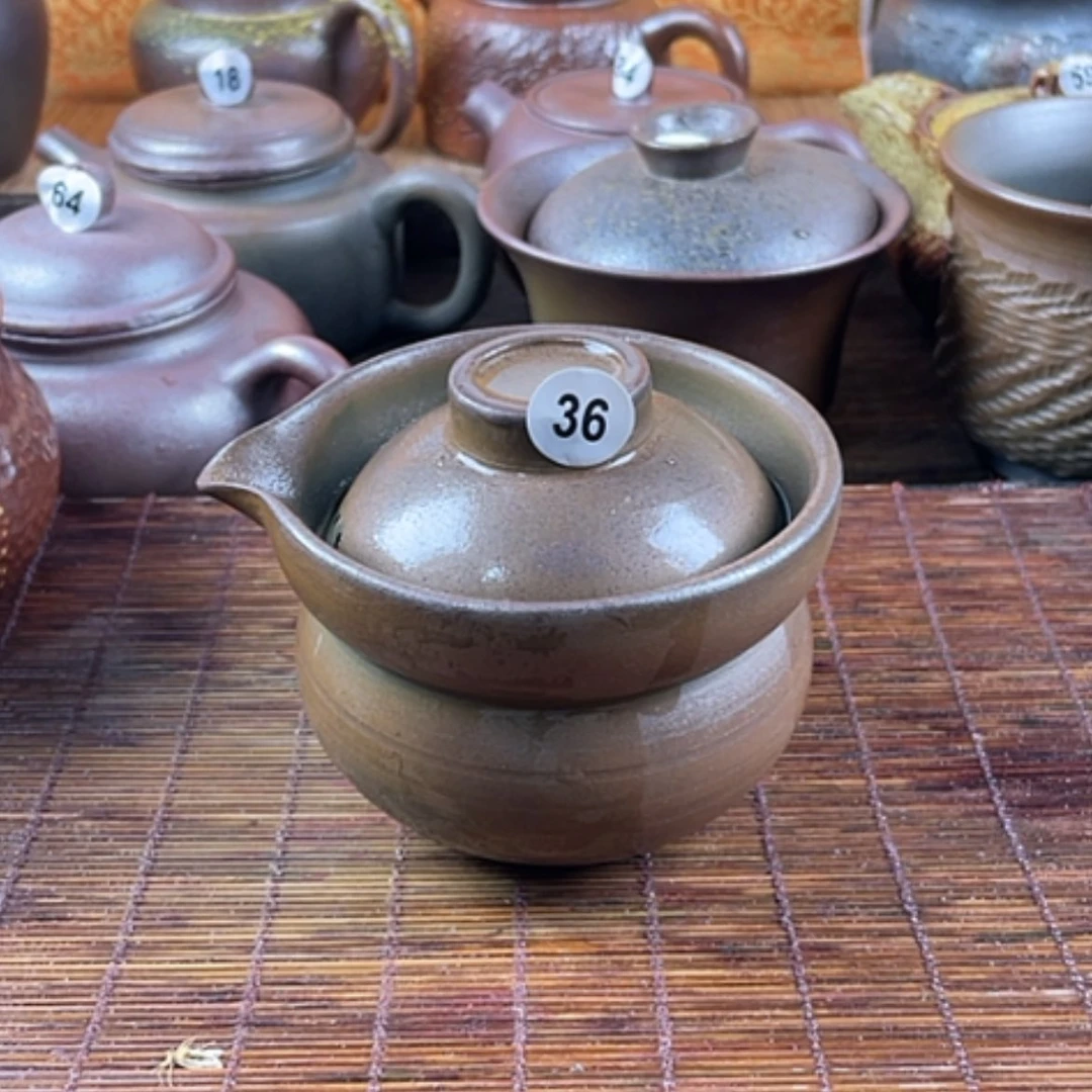 【闪购商品】柴烧手抓壶160毫升左右微瑕