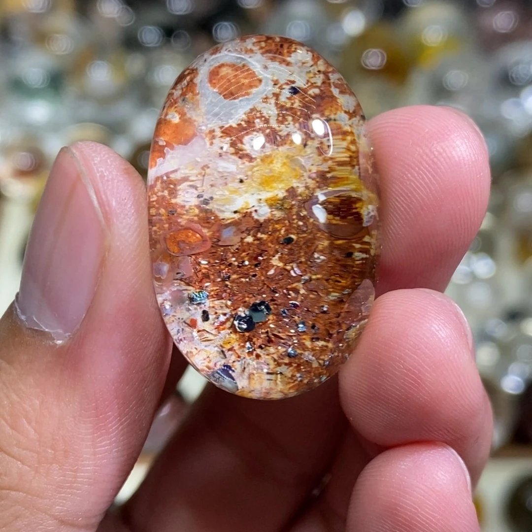 水晶珠宝半成品未镶嵌蛋面