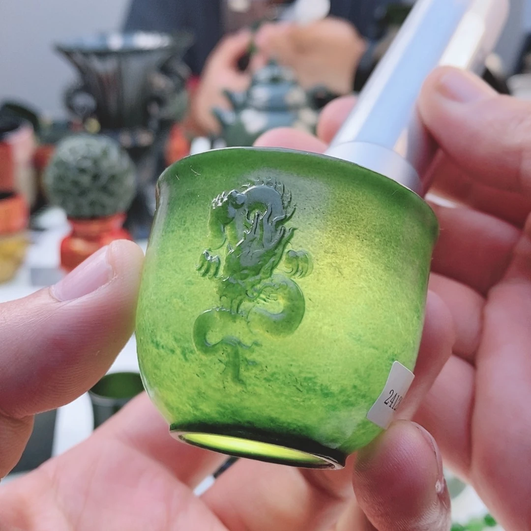 和田玉（青玉）把件未镶嵌