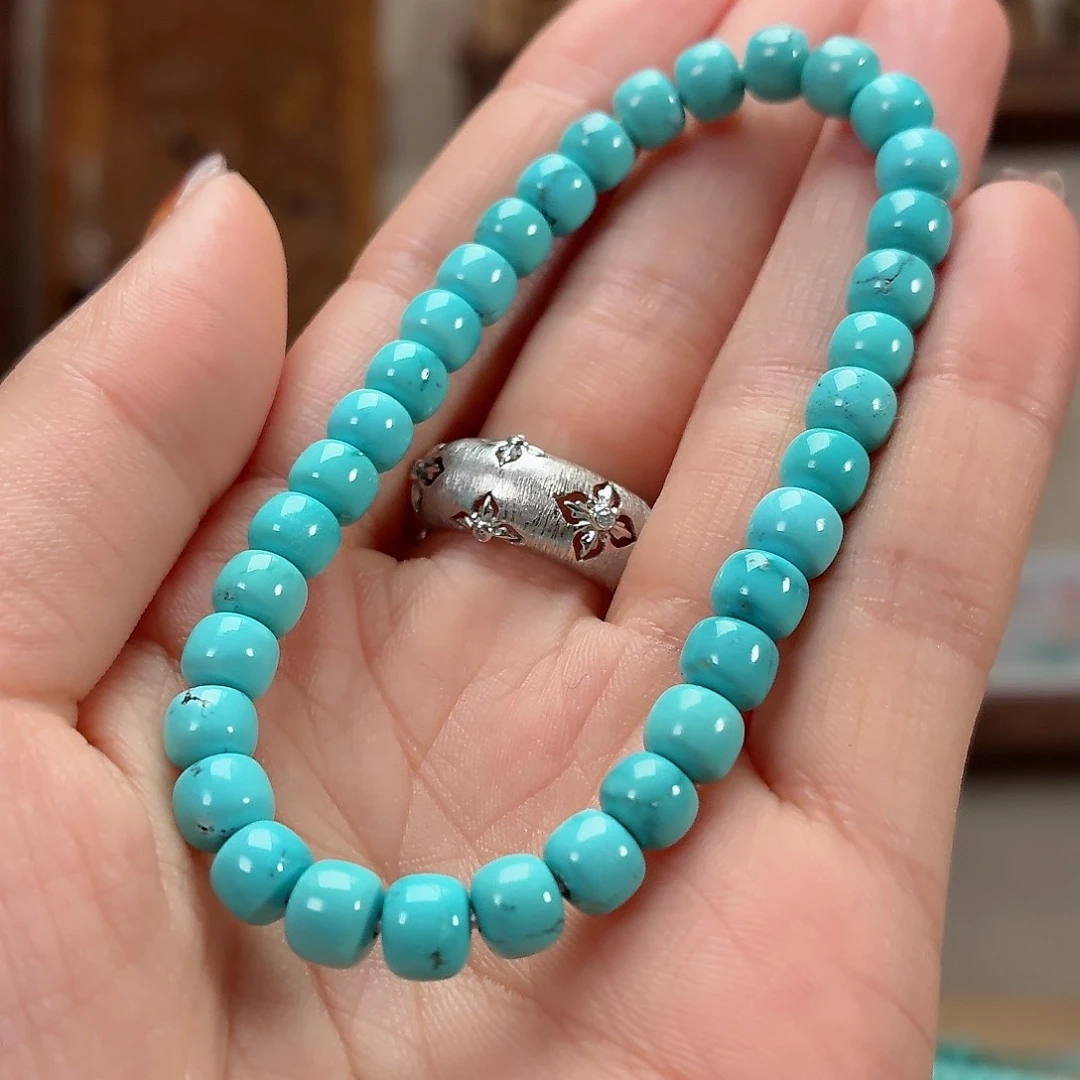 未镶嵌绿松石手链