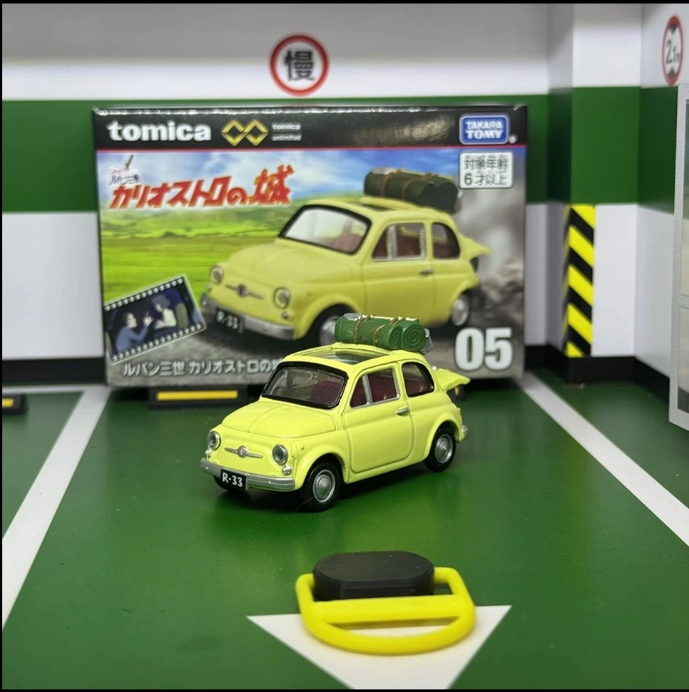 多美卡合金车无限系列TPU05《鲁班三世》菲亚特玩具500