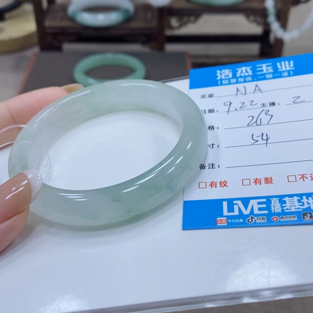 *****未镶嵌手镯石英质玉