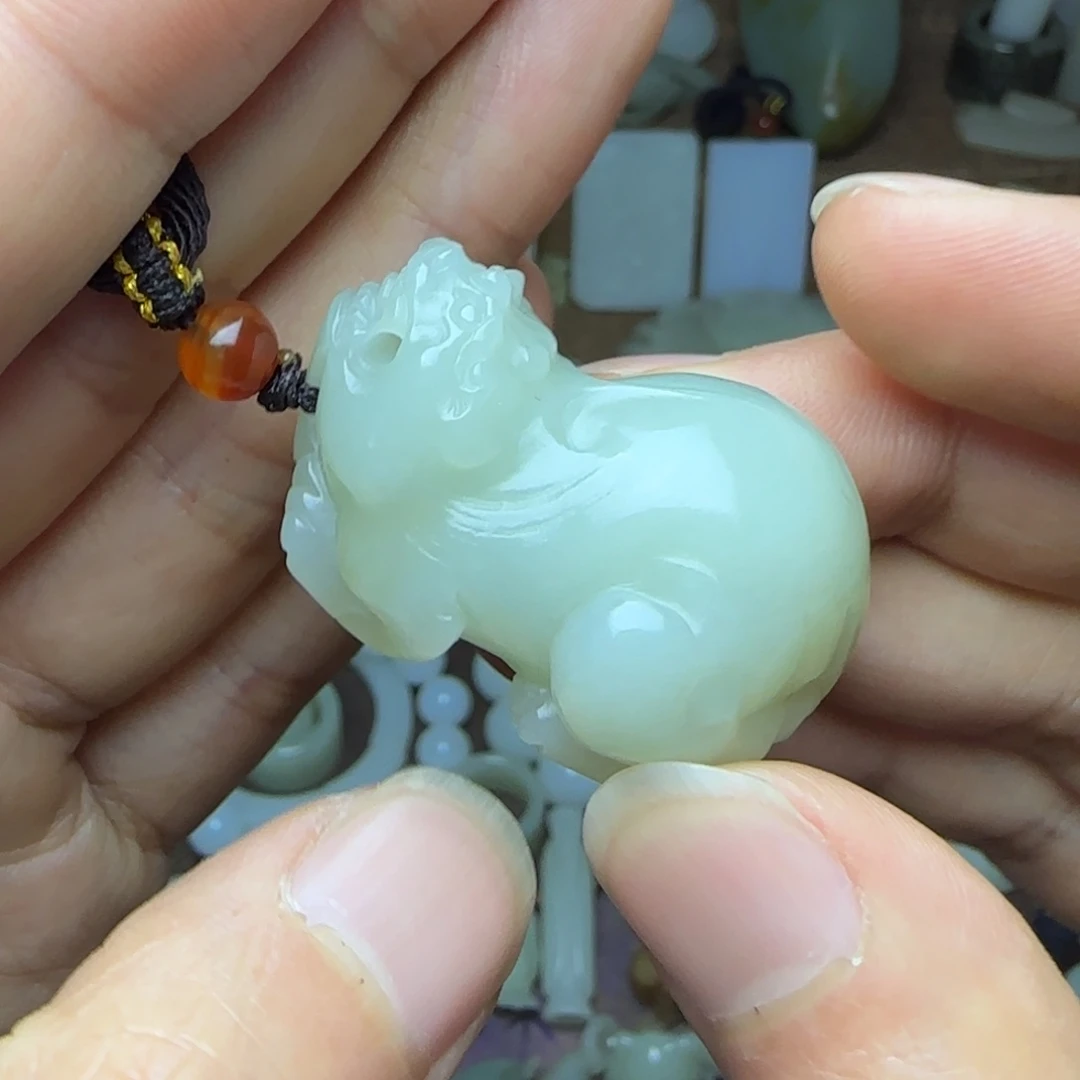 和田玉挂件未镶嵌