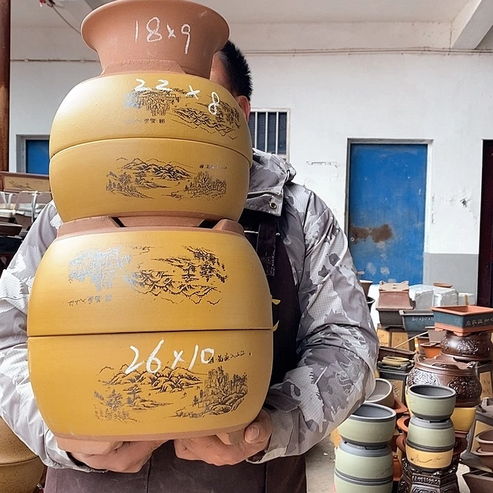 紫砂花盆紫砂工艺厂