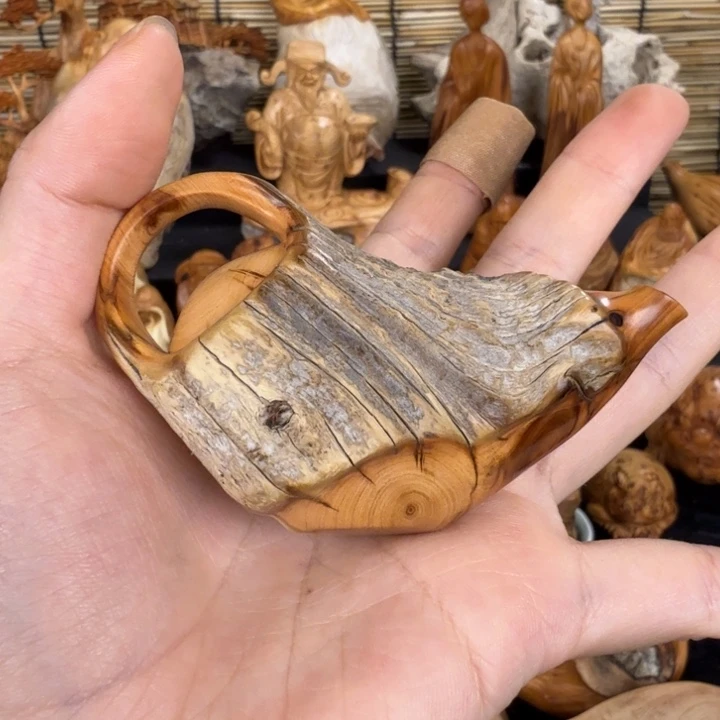 柏木（崖柏）手把件