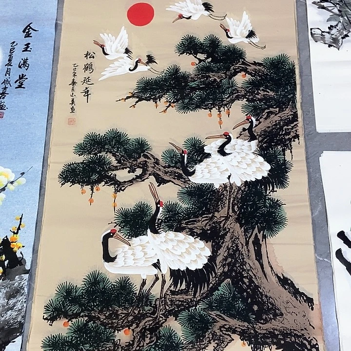 小周画廊的直播间