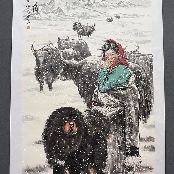 国画书画作品多次