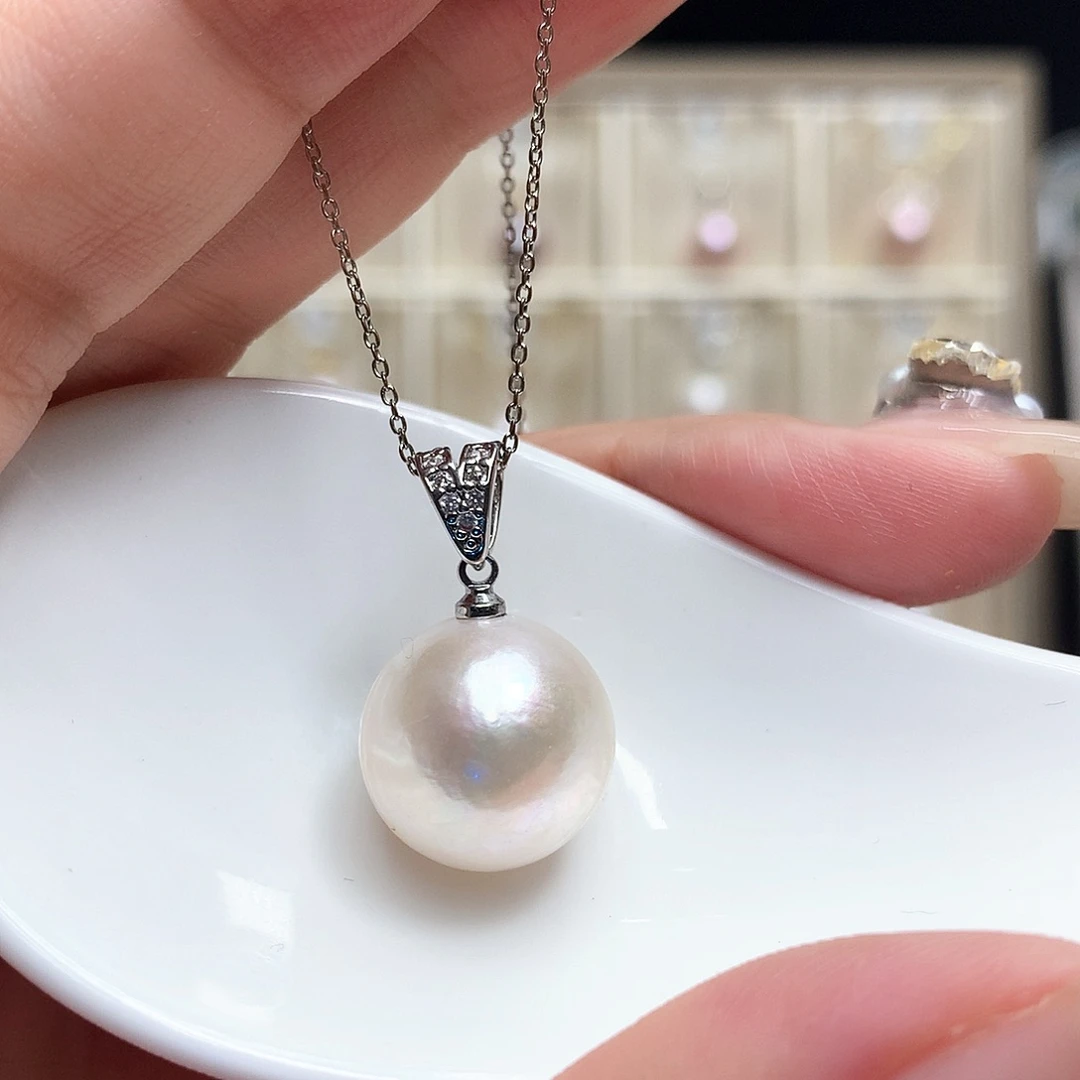 淡水珍珠合金颈饰