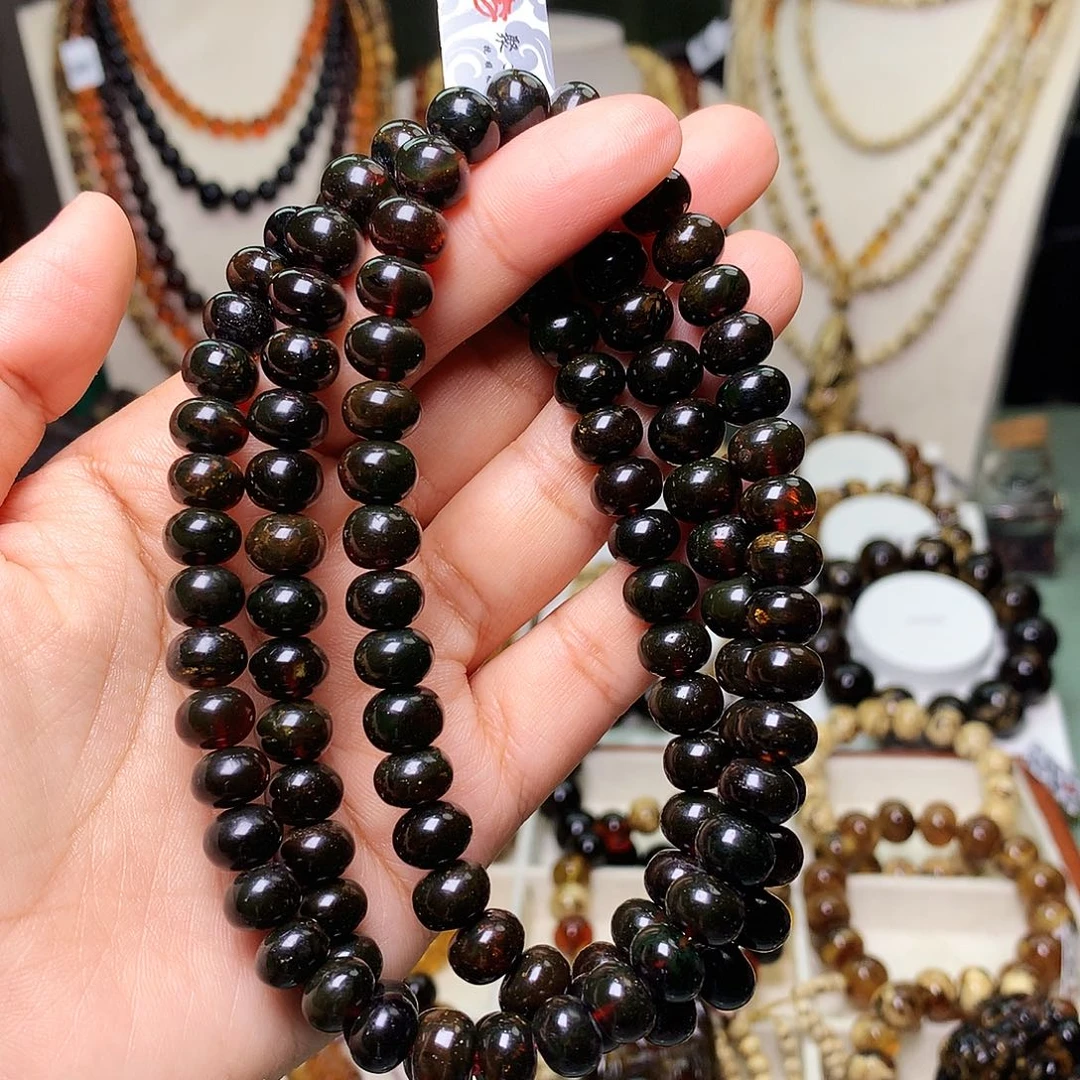 琥珀未镶嵌裸石血翳9-922