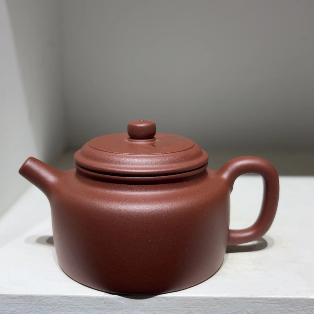 茶壶紫砂5****微瑕黄龙山原矿紫砂壶220