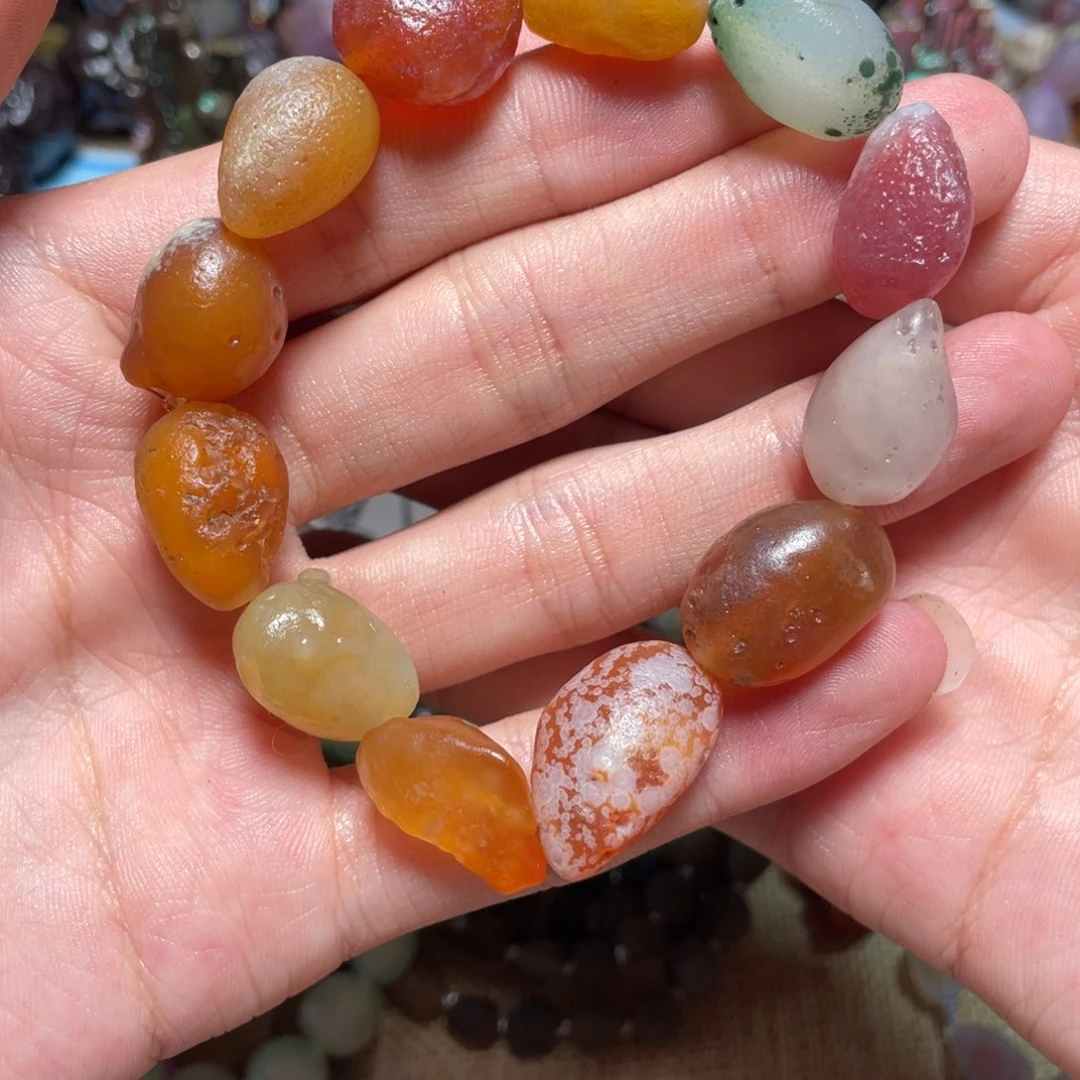 玛瑙/玉髓手链合金