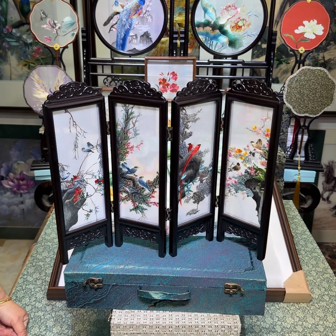 刺绣手工苏绣工艺制作技艺精湛