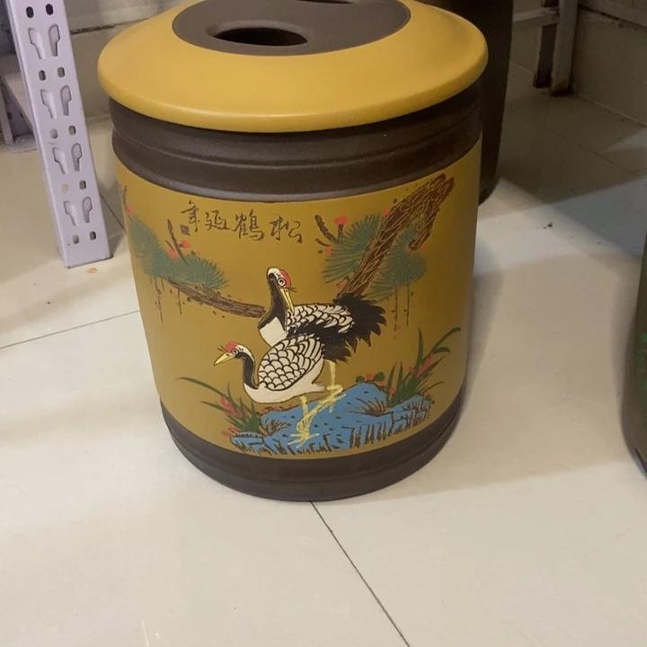 紫砂茶叶罐茶罐子