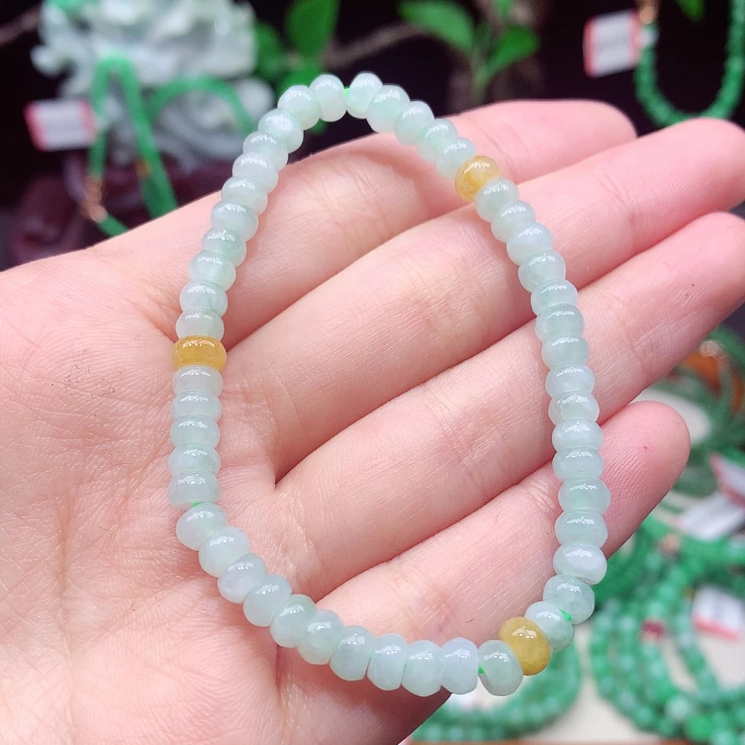 翡翠未镶嵌手链翡翠