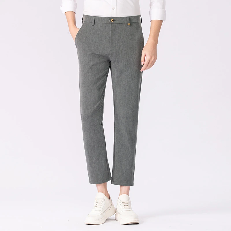 TUCANO/啄木鳥九分裤春夏薄款夏季高弹微弹力休闲裤男士高腰时尚