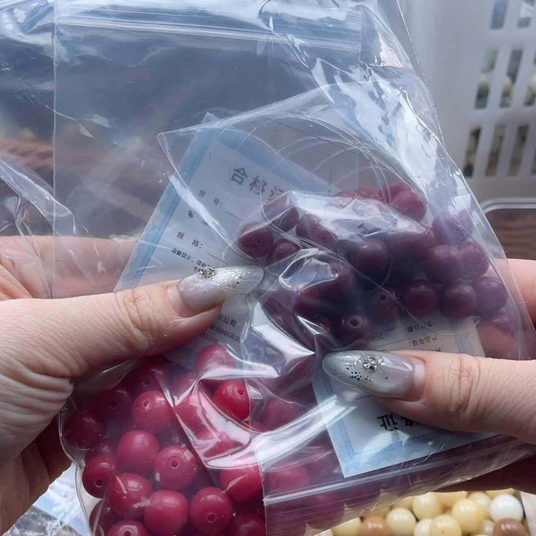 白玉菩提吊坠a微瑕锅底10-11mm/100颗