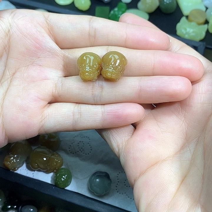 未镶嵌和田玉挂件128一个多样性发其一