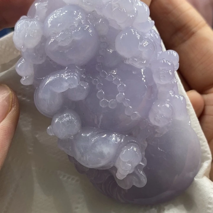 翡翠未镶嵌吊坠(不含链)沫*?