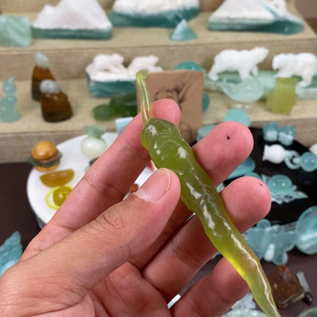 合金蛇纹石玉颈饰雨**全
