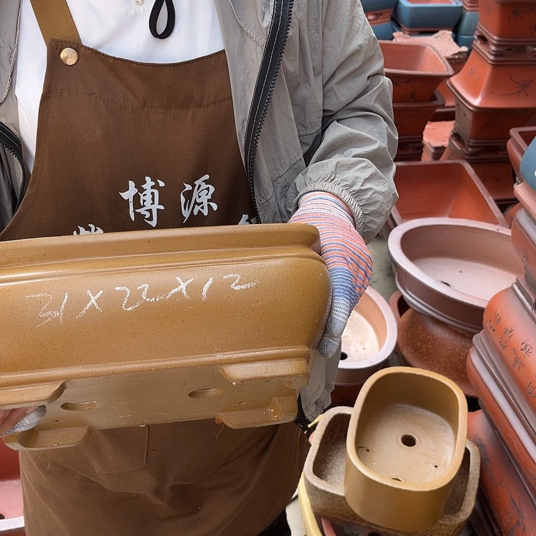 紫砂花盆盆景艺术