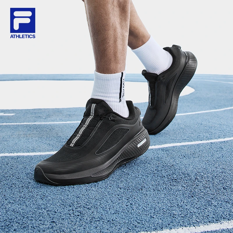 Fila/斐乐男【BOA柔云3跑步鞋】春夏透气网面缓震运动鞋A12M521103F
