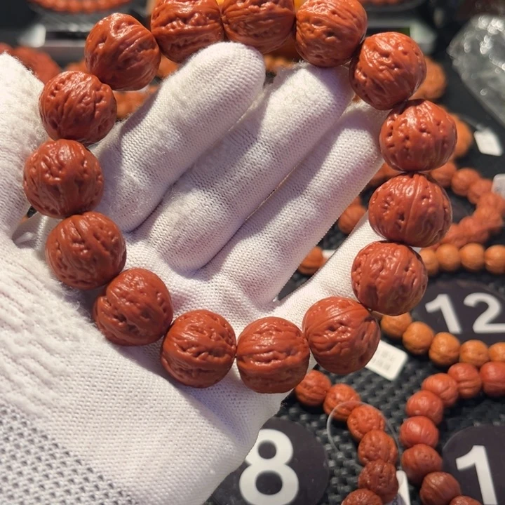 手串文玩核桃果**甜核桃手串2.0尺寸全品