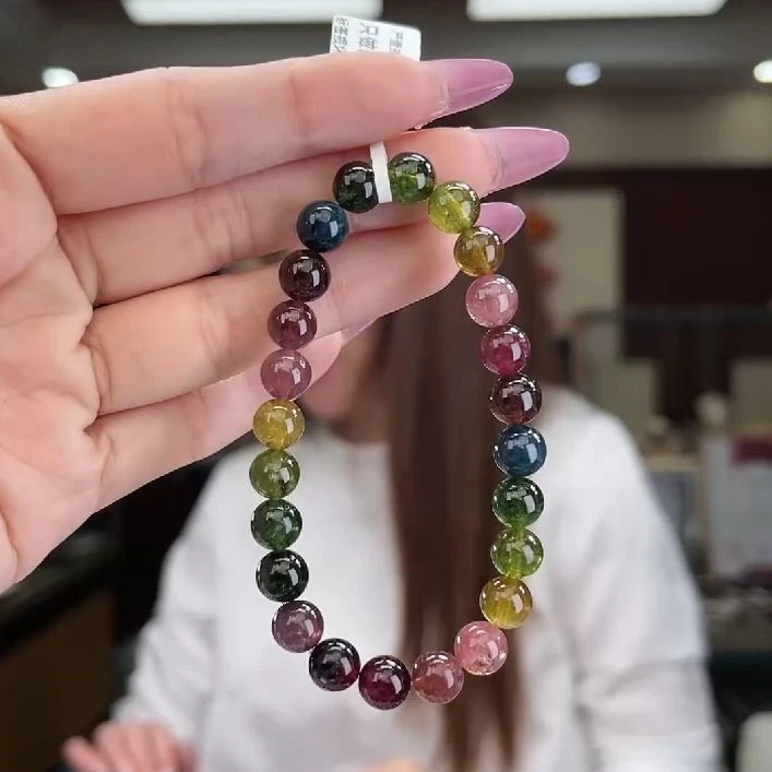 02572121碧玺/未镶嵌7mm+碧玺单圈21多样性发货