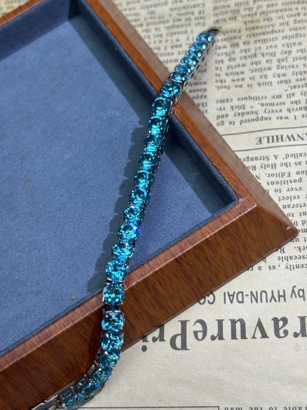 南非甄选蓝色手链k025