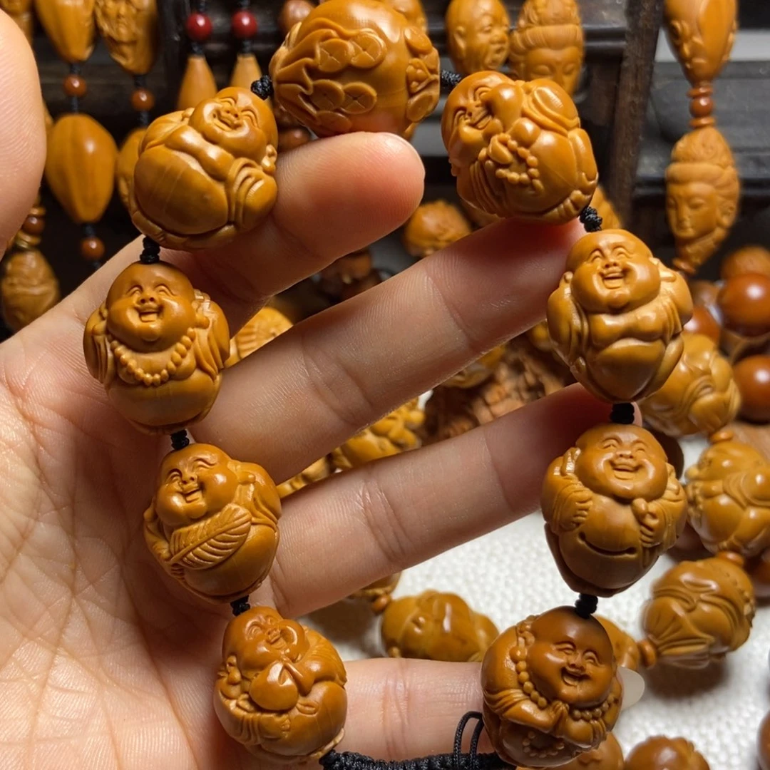 【闪购商品】手串/手链橄榄核八大弥勒