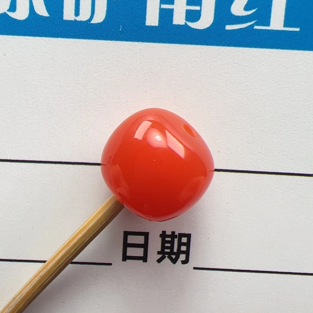 南红玛瑙原矿南红10mm未镶嵌?*空