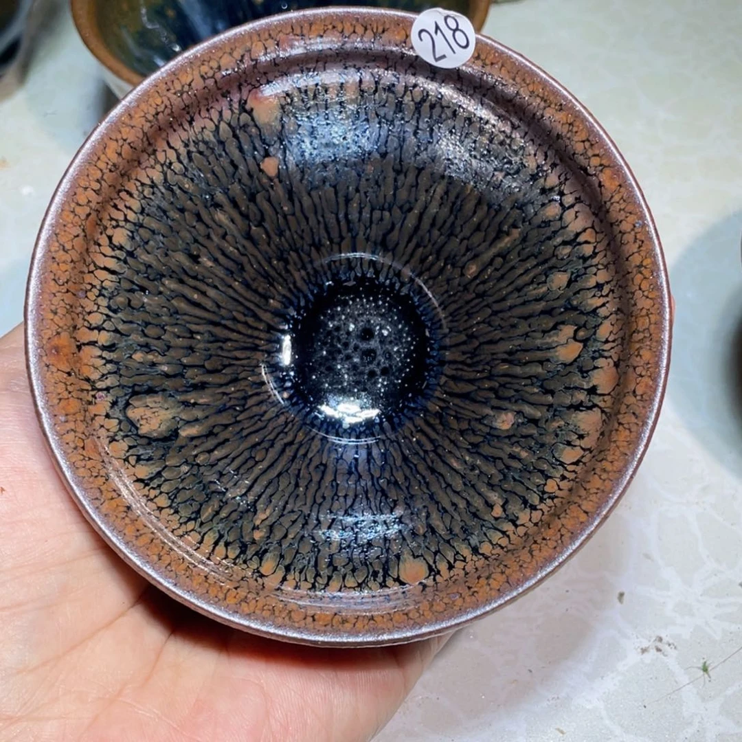茶盏龙窑柴烧建盏218
