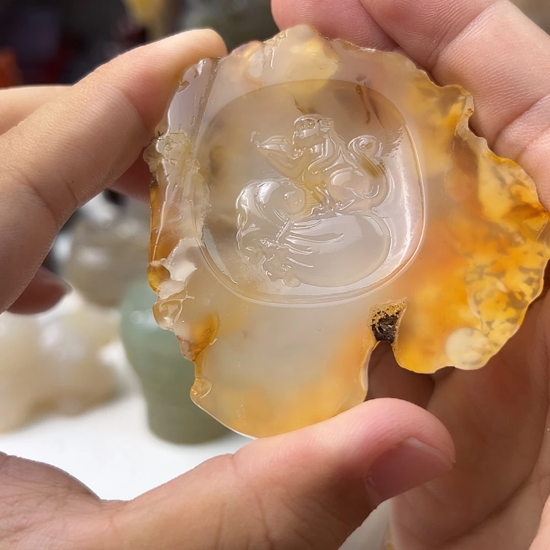 未镶嵌颈饰玛瑙/玉髓