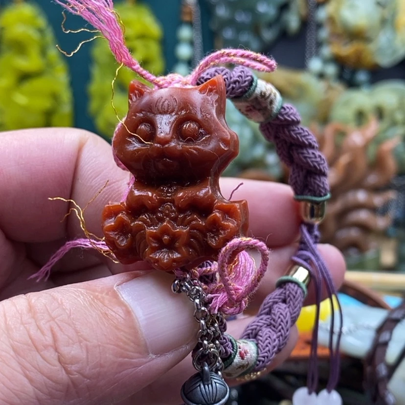 【闪购商品】未镶嵌岫玉手牌