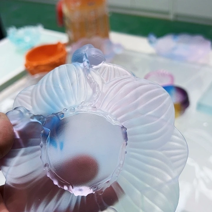 手工艺品琉璃这两位女明星太棒哦啦