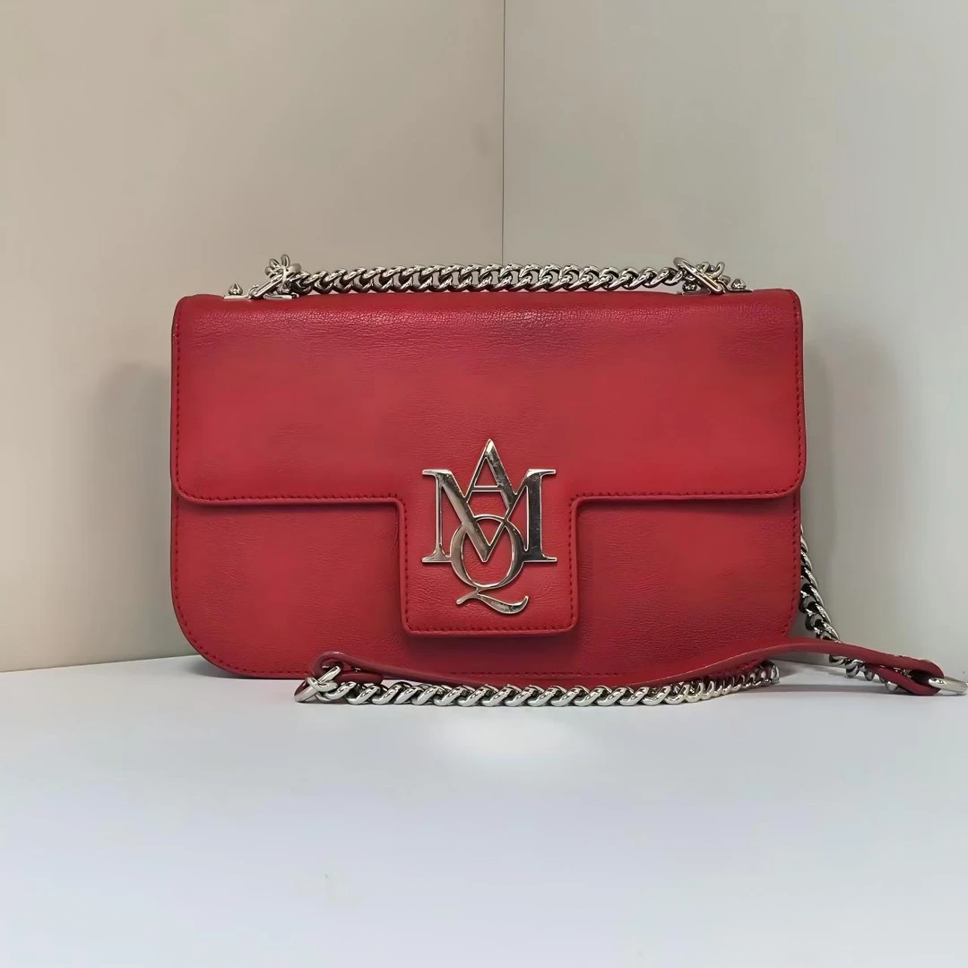 95新 Alexander McQueen/亚历山大·麦昆 07-02单肩包专柜价7500