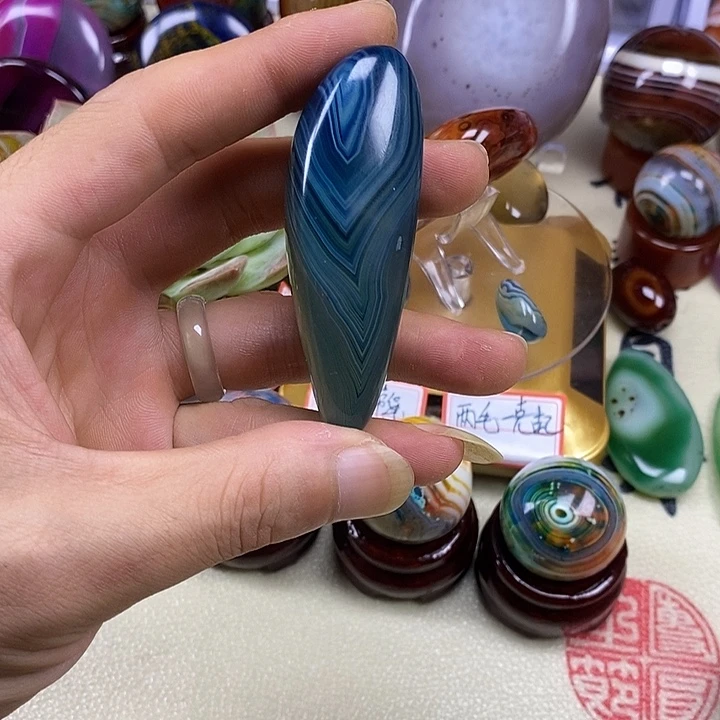 未镶嵌玛瑙/玉髓珠宝奇石