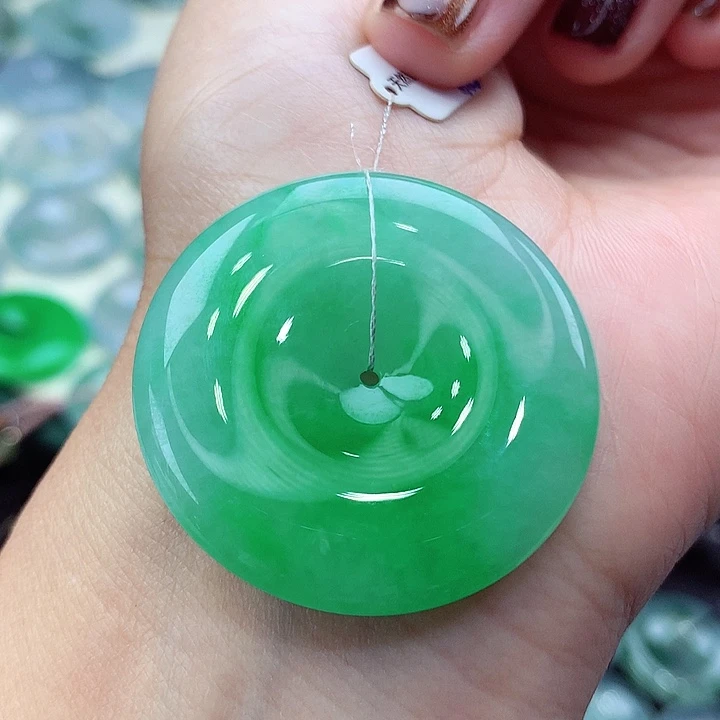 颈饰未镶嵌翡翠编号80-尺寸34/6.1