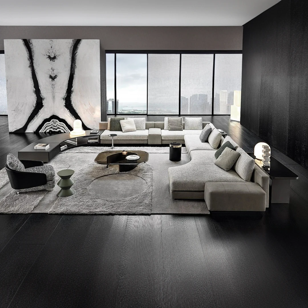 全屋定制意式极简轻奢新中式美式别墅大平层【定制链接】