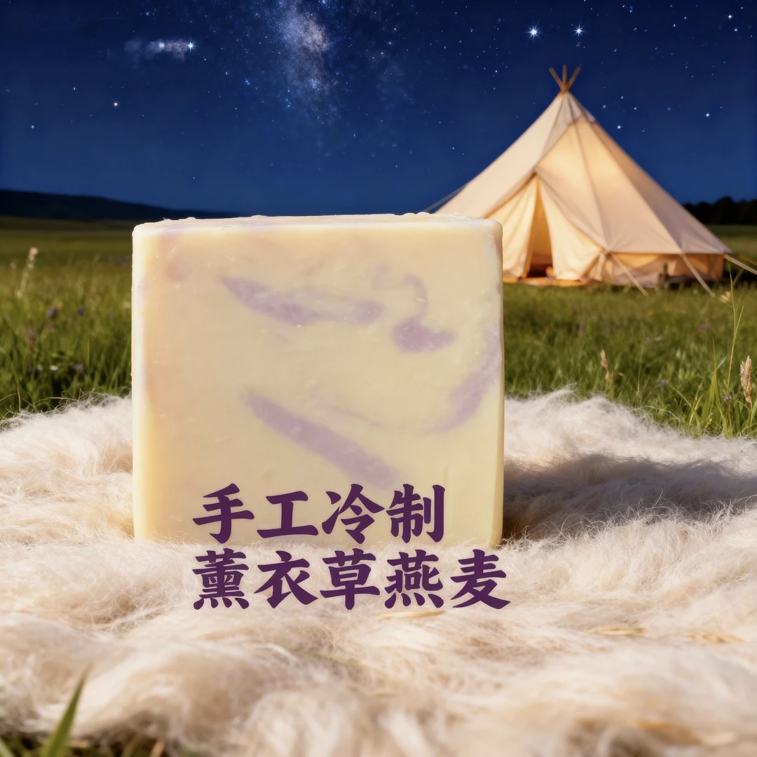 高原手工牦牛乳皂-薰衣草 燕麦