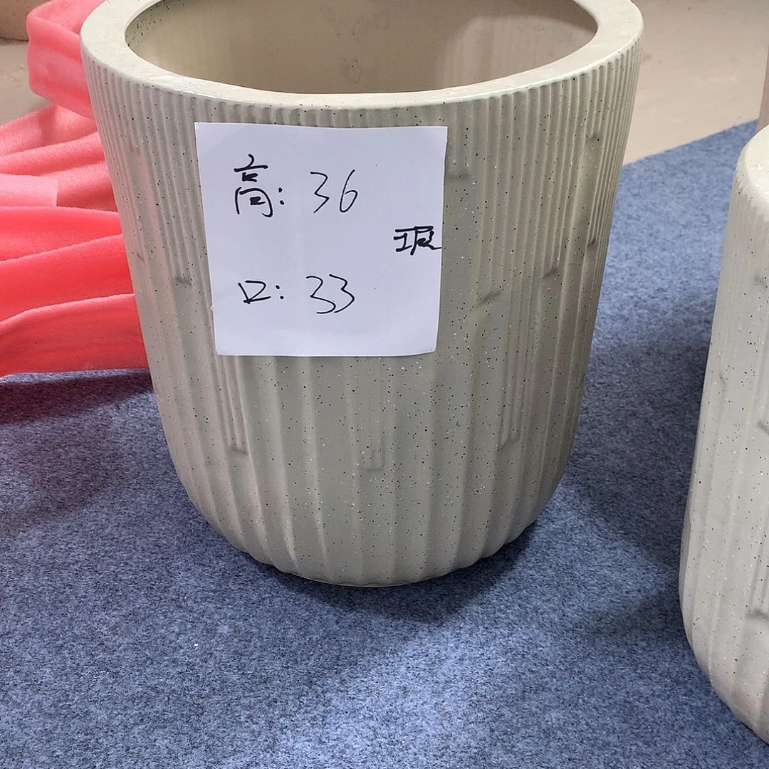 高温陶瓷花盆微瑕