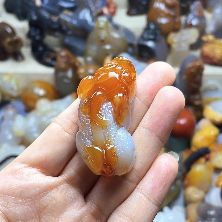 玛瑙/玉髓饰品未镶嵌