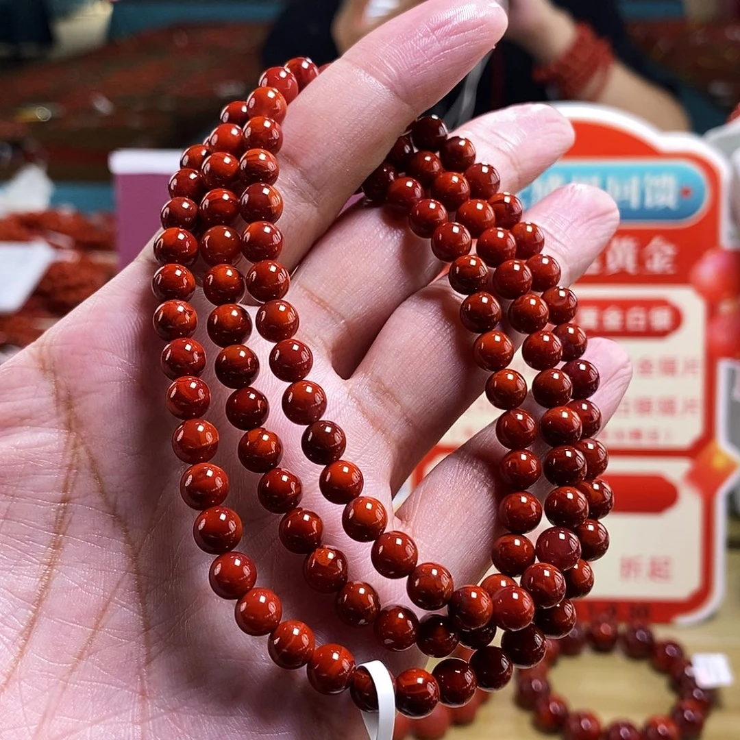 未镶嵌6mm（多样性发一）典藏南红玛瑙