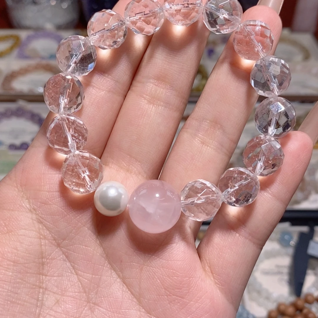 未镶嵌手链水晶白水