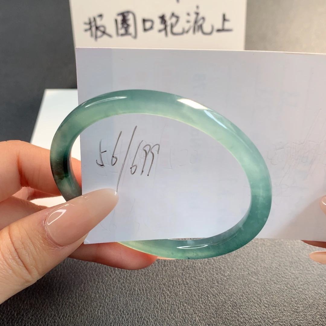 翡翠未镶嵌手镯天然翡翠