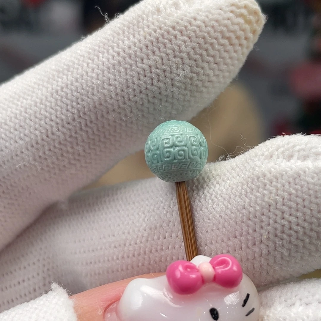 绿松石未镶嵌挂件